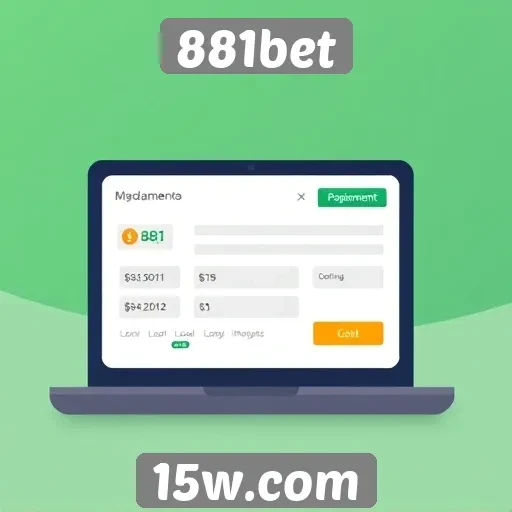 Metodologia de pagamento e saques no 881bet
