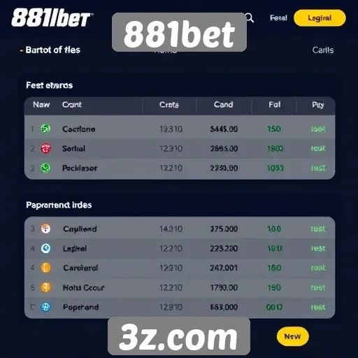 Opções de pagamento disponíveis no 881bet