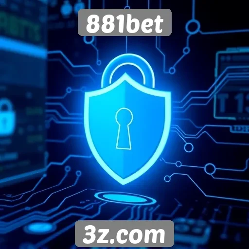 Característica de segurança e proteção no site 881bet